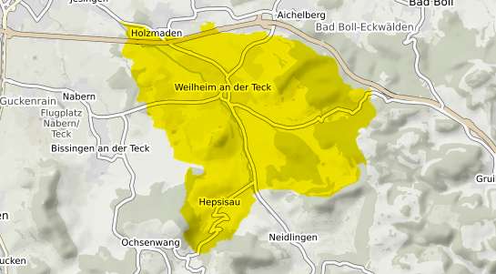 Immobilienpreisekarte Weilheim an der Teck